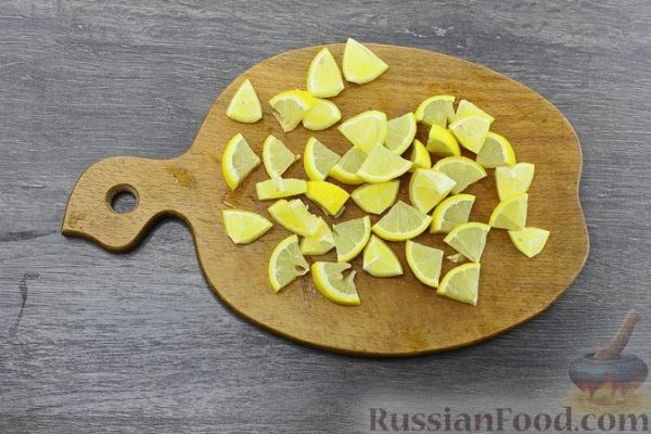 Творожная запеканка с бананом и лимоном (без яиц, муки и манки)